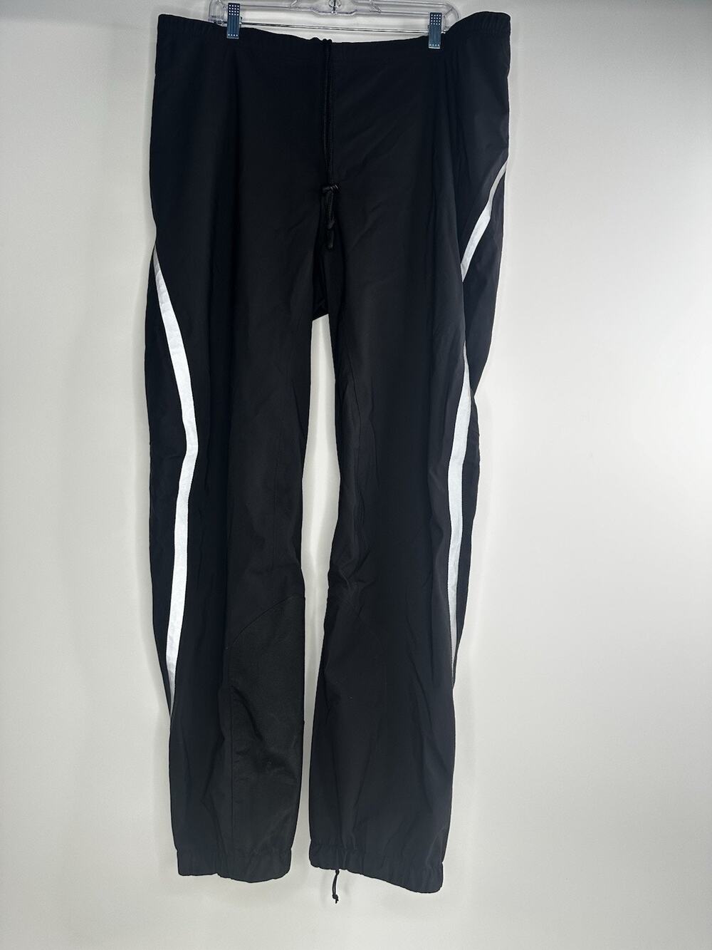 Novara XL Black 100% Nylon Cycling Pants Men's Gorpcore Street Wear Grunge
